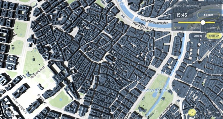 SHADOWMAP /Mapa virtual de las sombras de tu ciudad