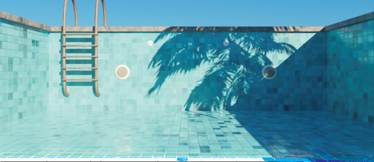 Tu piscina con el revestimiento correcto y perfectamente aplicado /KLAUKOL Blanco Pro