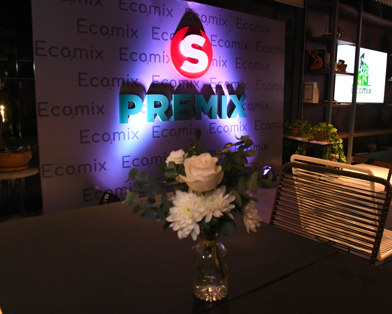 Bajo el concepto de sostenibilidad, PREMIX SA presentó su nuevo producto «Eco₂mix»