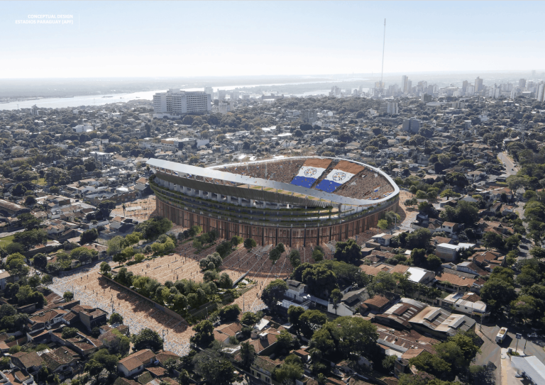ESTADIO DEFENSORES DEL CHACO /Consorcio IDOM – ASIMÉTRICO