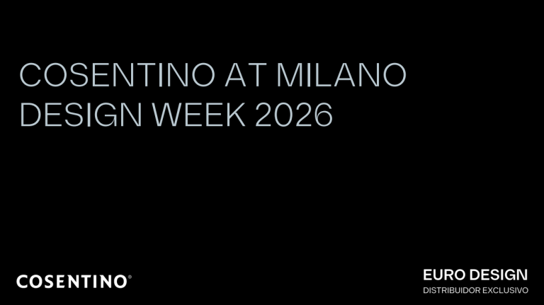 EURO DESIGN + COSENTINO en Milan Design Week 2026